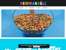 Tablet Screenshot of hemmakvall.se